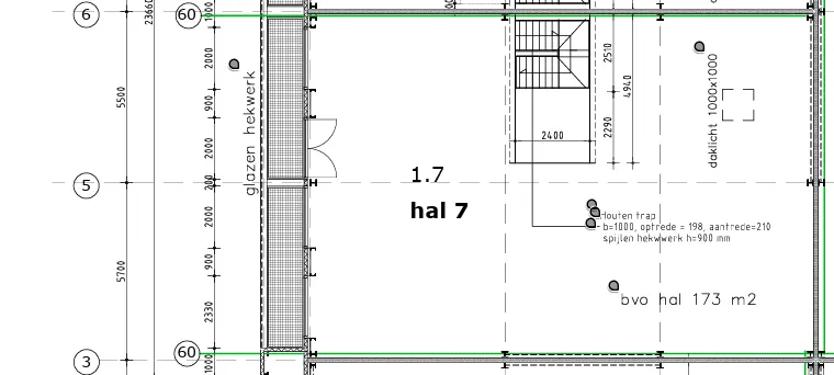 Unit 1D verdieping plattegrond