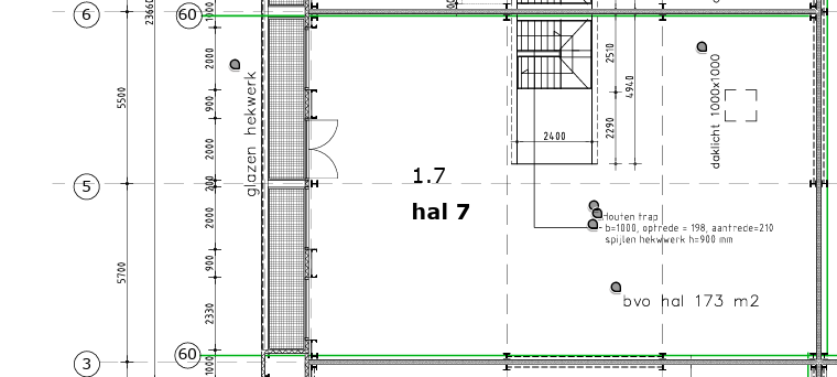 Unit 1D verdieping plattegrond