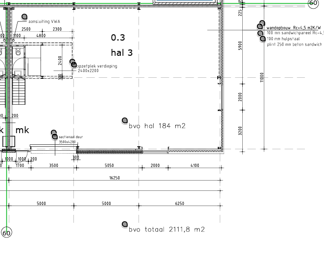 Unit 1H begane grond plattegrond